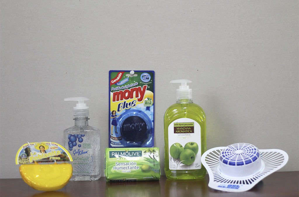 Gel Antibacterial y desodorante p/baño